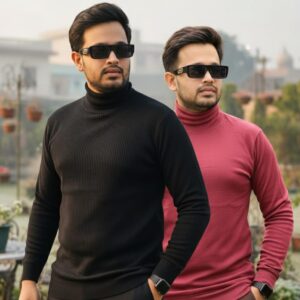 WhatsApp Image 2025-10-18 at 11.07.36 PM (1) ২ পিস টি-শার্ট-(Black & Meroon)