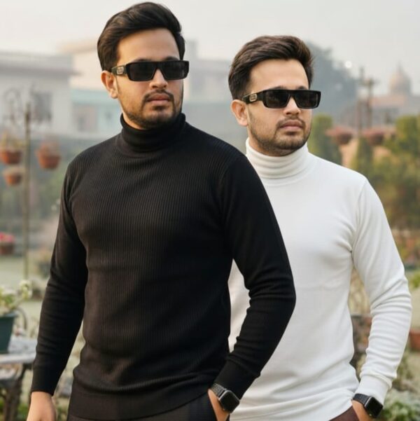 ২ পিস টি-শার্ট-(Black & White)