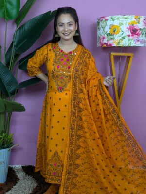 Women dress (2) Bright Yellow