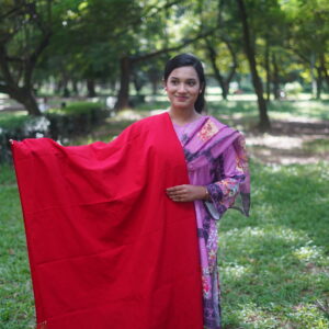 লাল প্রিমিয়াম শাল চাদর